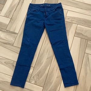 The Limited skinny jeans in cobalt blue size 6